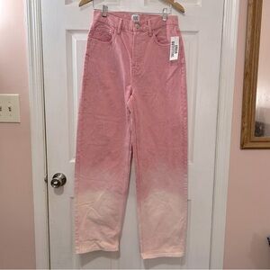 BDG Urban Outfitters High Rise Baggy Jeans Denim Women's Pink Size 29